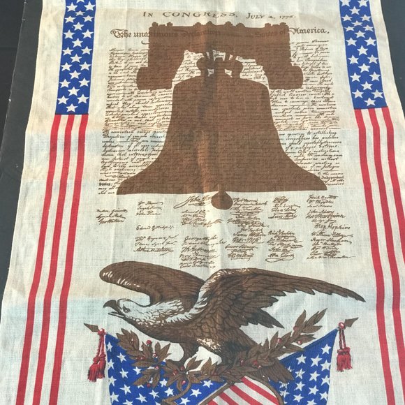 Vintage Antique Declaration of Independence 28 x16 - Picture 6 of 7